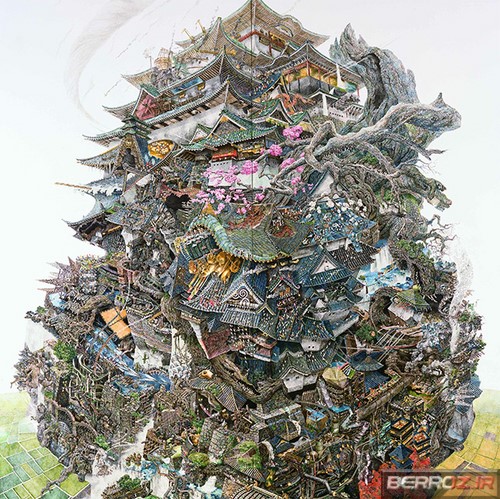 The most detailed paintings of the world (1)