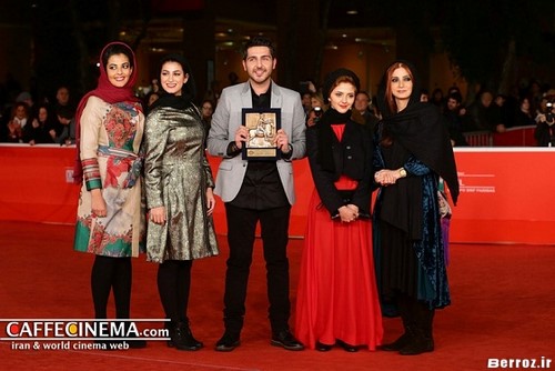 Iranian actress at the Rome Film Festival (2)
