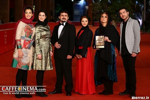 Iranian actress at the Rome Film Festival (3)