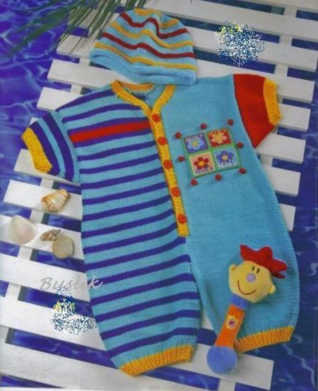 Knitted baby clothes - baby knitwear (6)