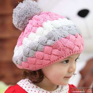 Children knitted hat model (12)