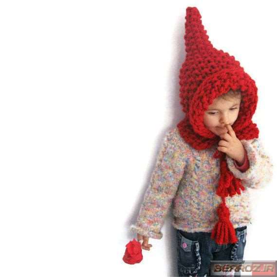 Children knitted hat model (5)