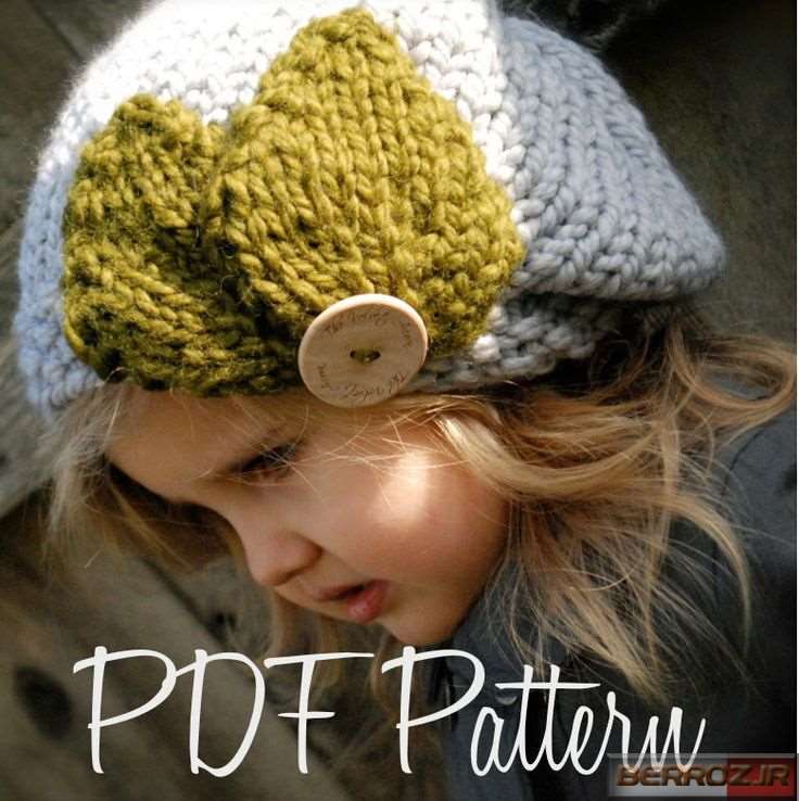 Children knitted hat model (6)