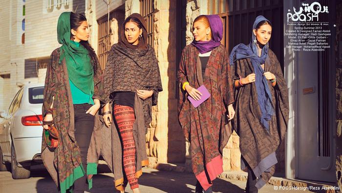 Iranian girls dressed up in creative 2