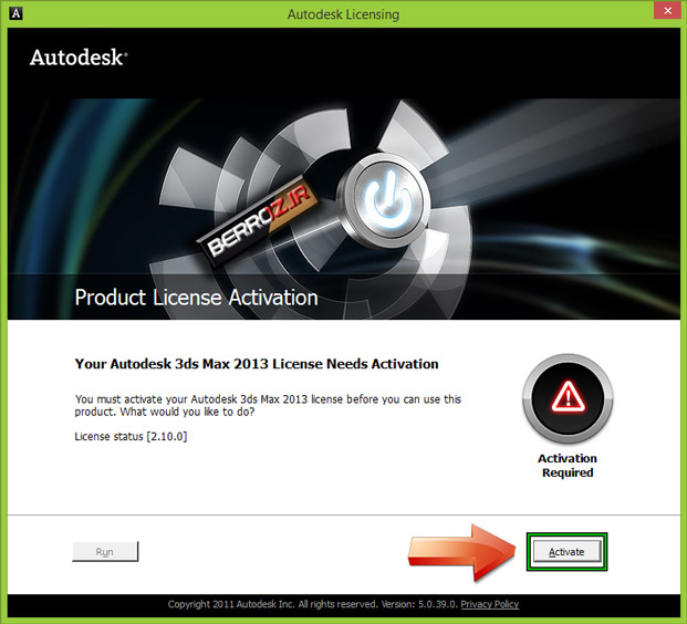 How to install and activate the Autodesk 3Ds MAX (11)