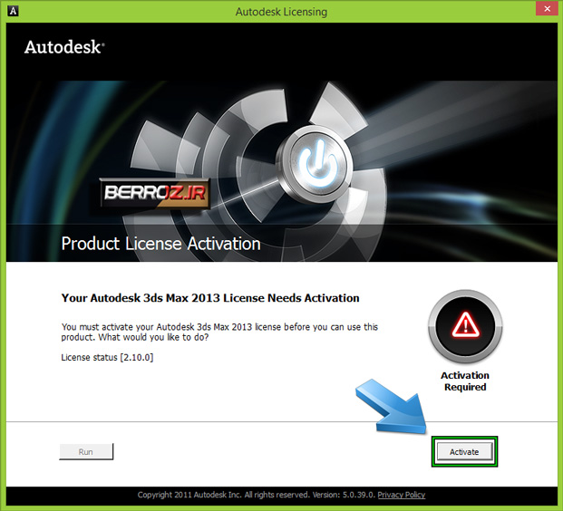 How to install and activate the Autodesk 3Ds MAX (15)