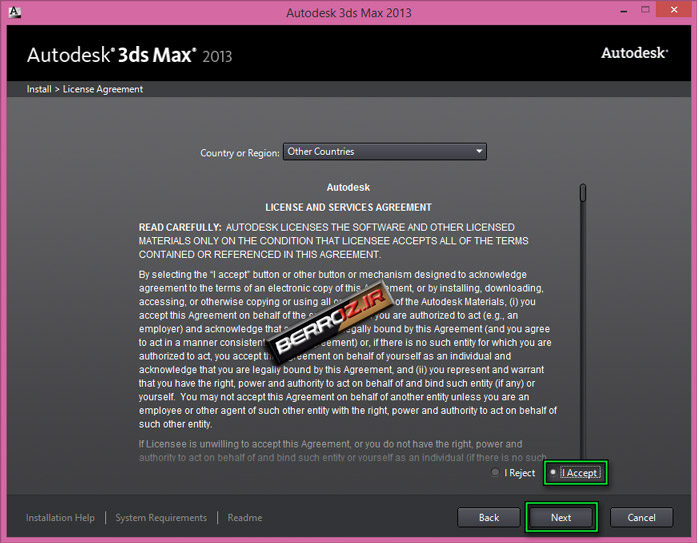 How to install and activate the Autodesk 3Ds MAX (4)