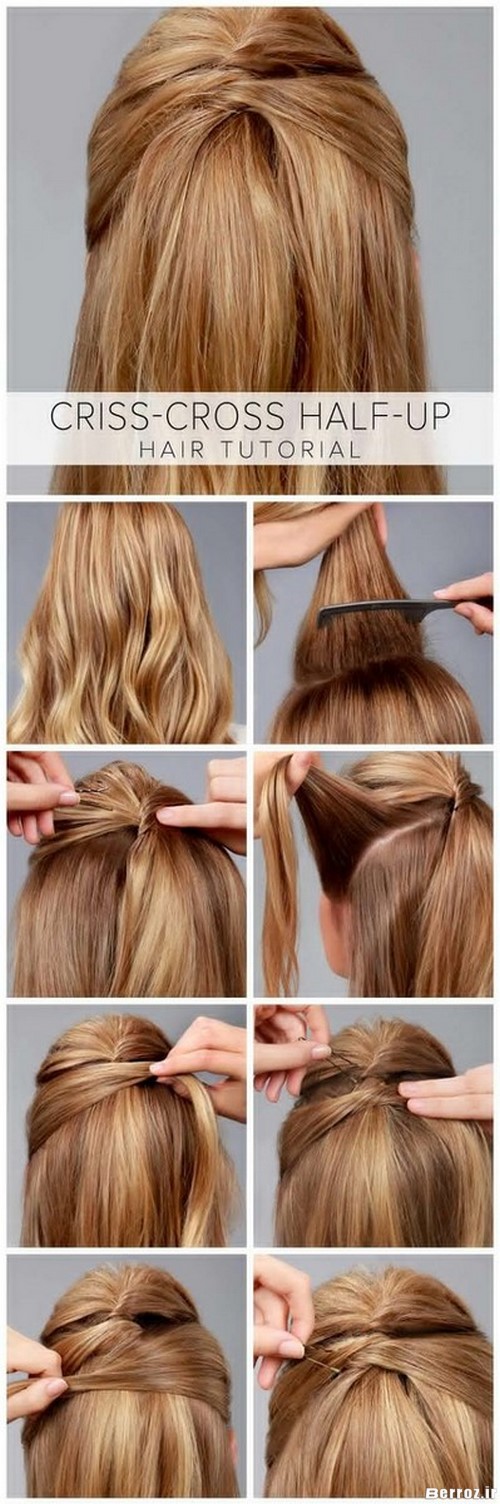 easy hairstyles for long and short hair (1)