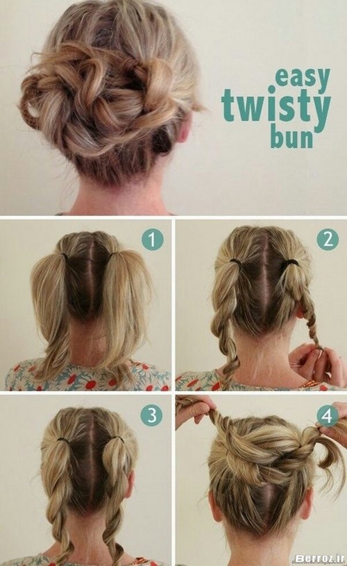 easy hairstyles for long and short hair (3)