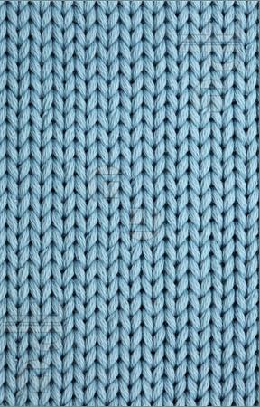 Blue-Knitted-Fabric