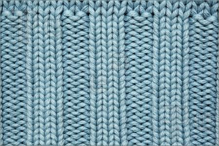 Blue-Knitted