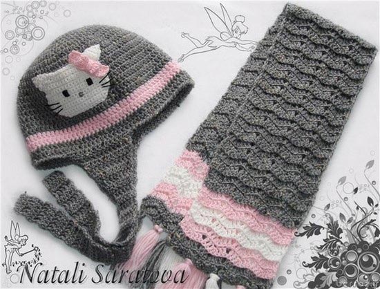 Knitted hats for children (3)
