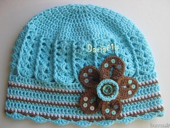 Knitted hats for children (9)