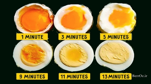 فواید تخم مرغ آب پز